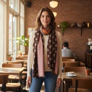 NWOT‎ Echo Women’s Wool Scarf Fall Winter Gift Stocking Stuffer Soft Elegant